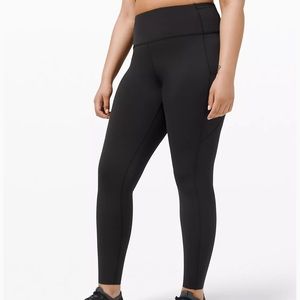 Lululemon black leggings with pockets